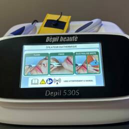DEPIL530S electrolysis hair removal device with 3 handpieces for professional use – Dépil Beauté