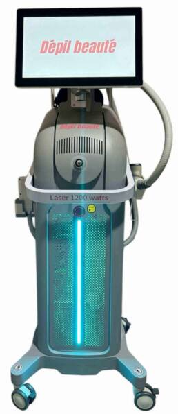 Appareil épilation laser - 755 - 808 - 940 - 1064 nm - Dépil Beauté