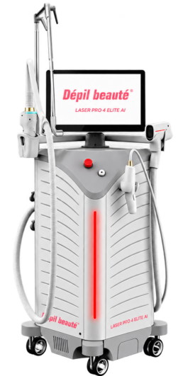 Professioneel laserontharingsapparaat Laser Pro 4 Elite AI van Dépil Beauté