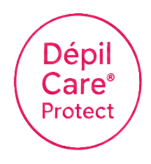 Logo D&eacute;pil Care&reg; Protect pour les services de maintenance et SAV des appareils Laser Pro 4
