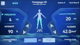 Professional laser hair removal device with preset settings Laser Pro 4 Precision AI by Dépil Beauté