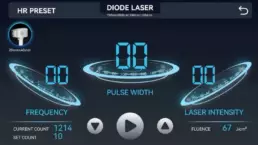 Dépil Beauté - Appareil épilation laser diode - 755-808-940-1064 nm – écran réglages