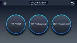 Dépil Beauté - Appareil épilation laser diode -755-808-940-1064 nm – écran sélection