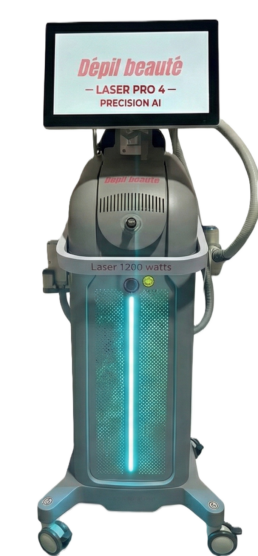 Chariot de transport et support du Laser Pro 4 Precision AI, appareil laser diode 4 ondes professionnel